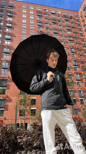 Зонт складной Umbrella чёрный