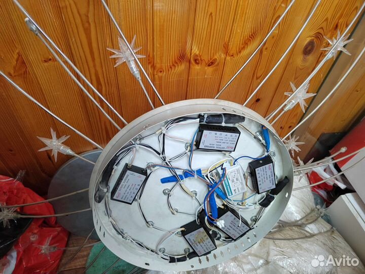 Люстра потолочная бу