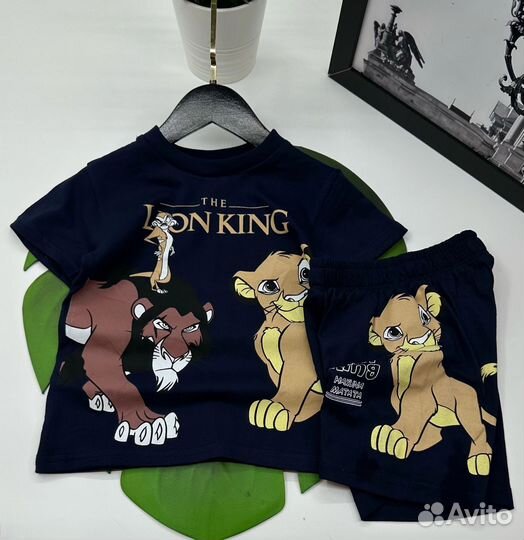 Футболка и шорты Король Лев 98 104 110 116 122