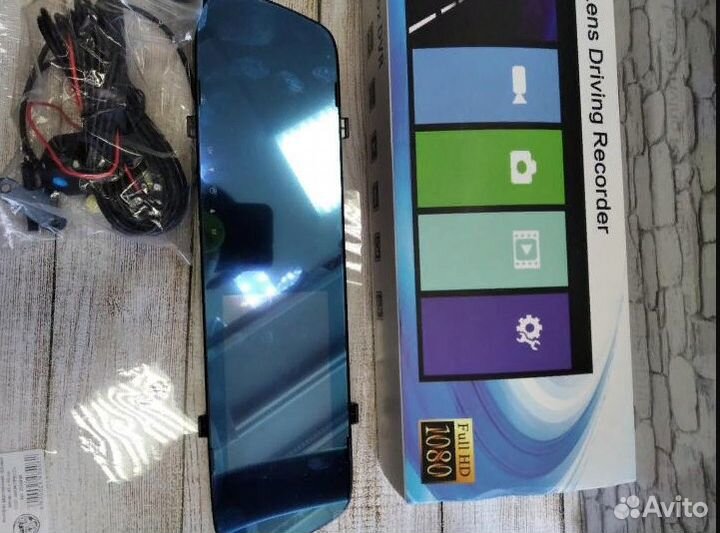 Зеркало видеорегистратор сенсорное