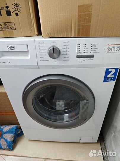 Beko Стиральная машина WRS54P1BSW, бу