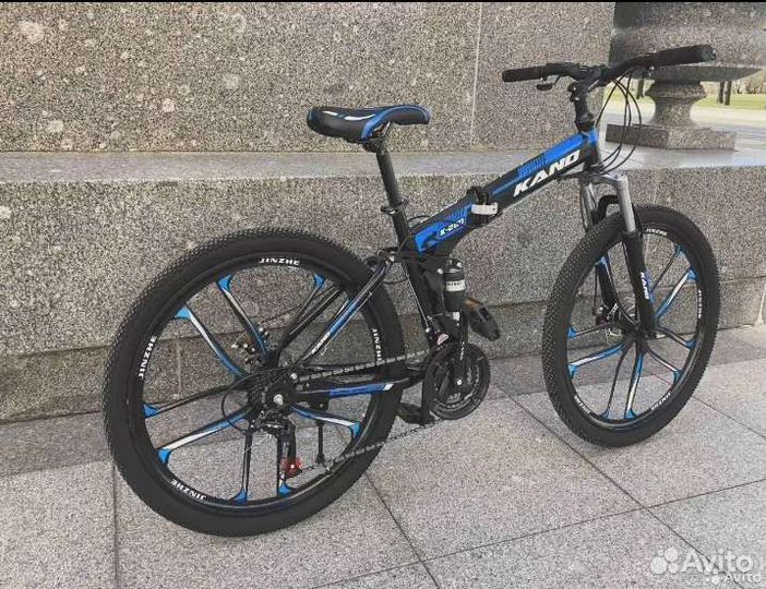 Велосипед на литых дисках складной