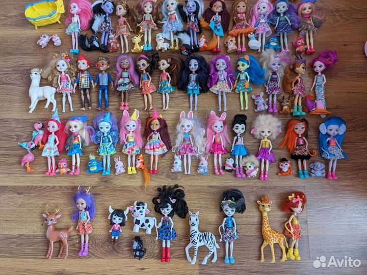 Базовые и редкие энчантималс