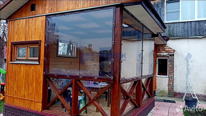 Мягкие окна для веранды