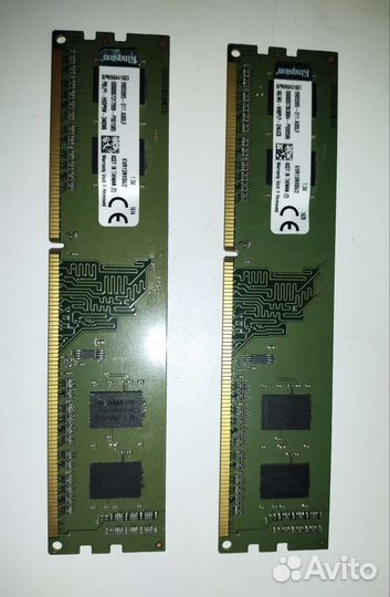Оперативная память DDR3 2 GB для пк 2 шт