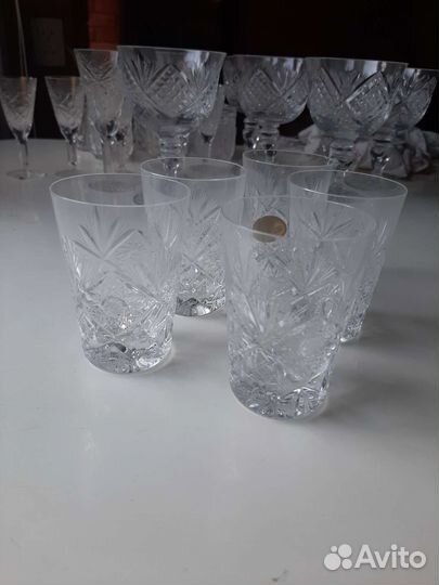 Хрустальная посуда СССР