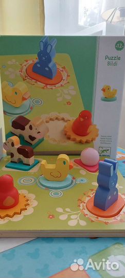 Деревянные игры от Djeco