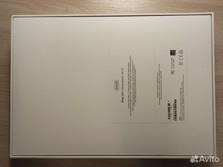 Планшет apple iPad 2021 64 Gb Wi-fi A2602 10.2''