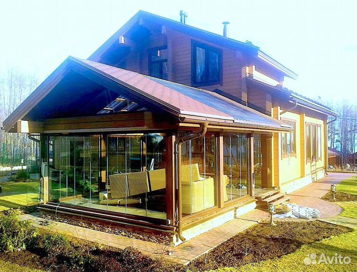 Безрамное остекление