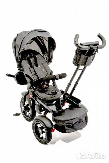 Велосипед 3-х кол. kids trike LUX 6088A12M Графит