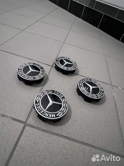 Заглушки на литые диски mercedes