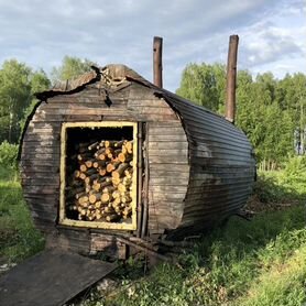 Печь для производства древесного угля в Украине