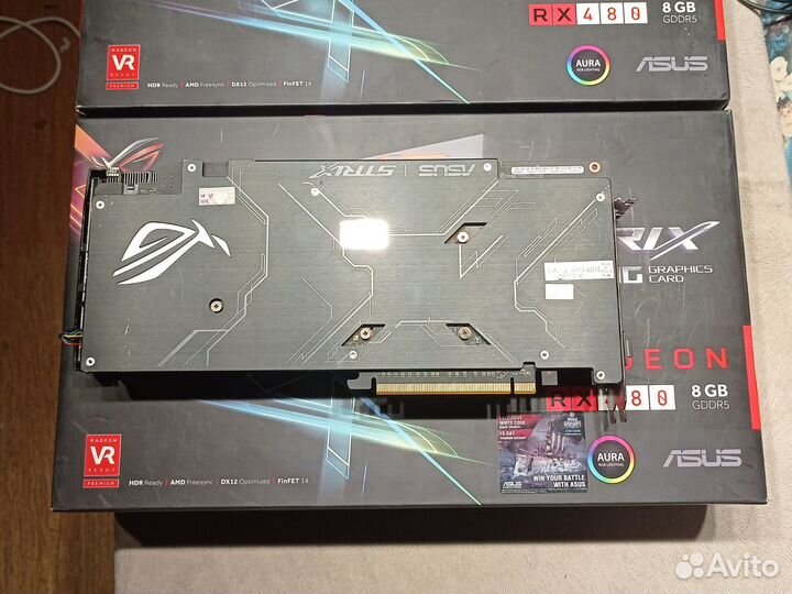Видеокарты RX 580 & 570