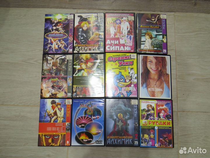 Диски двд аниме