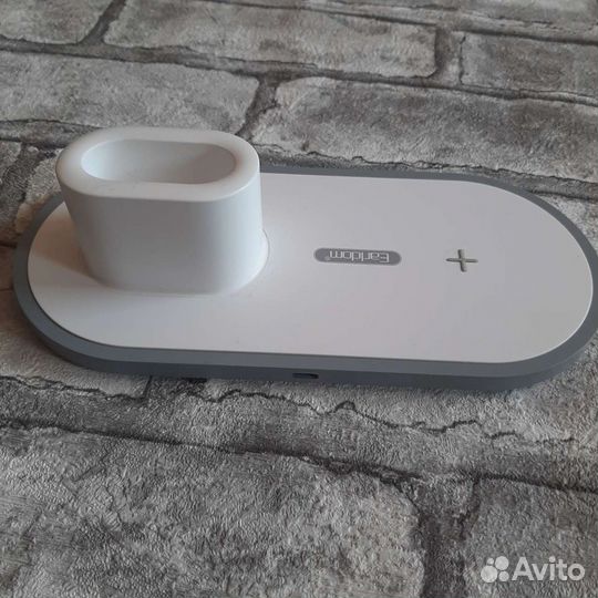 Беспроводная зарядка 3в1 NEW Earldom original prem