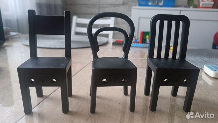 Крючки в форме стульев IKEA Fjantig