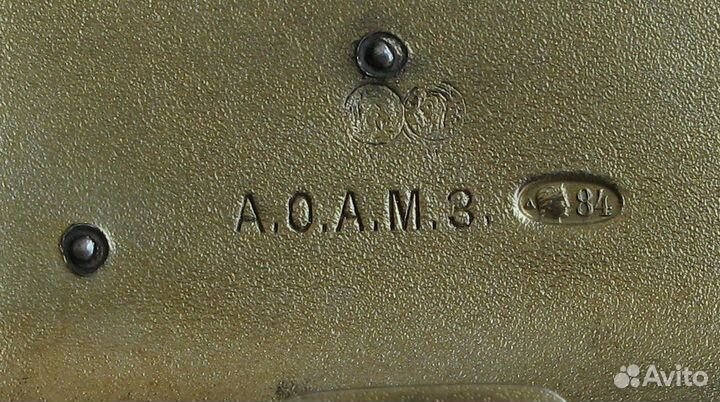 Портсигар Рижский Императорский яхтклуб