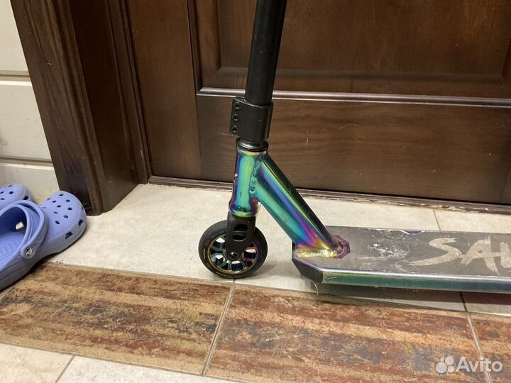 Трюковой самокат бу в идеальном состоянии