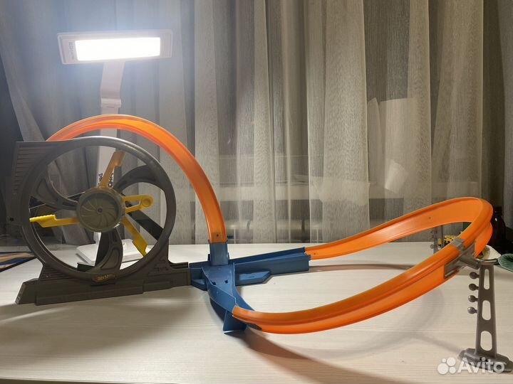Трек Hot wheels moto turbina tornado turbine