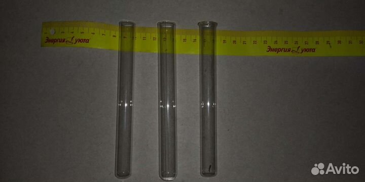 Пробирки стеклянные