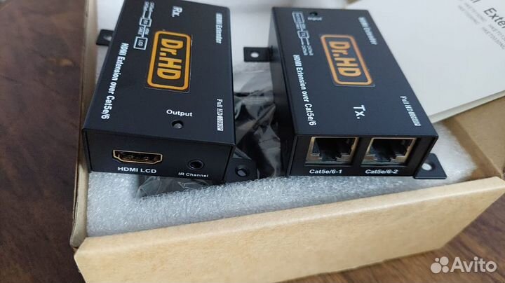 Hdmi удлинитель по витой паре на расстояние до 50м