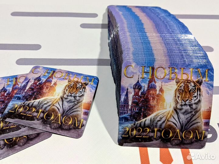 Печать магнитов на холодильник, рекламных магнитов