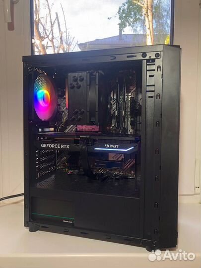 Новый Игровой пк / RTX 4070 / 5 5600 / SSD 1tb