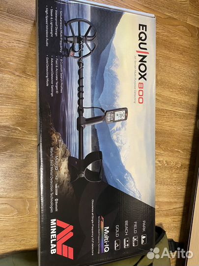 Металлоискатель minelab equinox 800