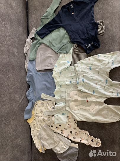 Детские вещи р.56-68 пакетом