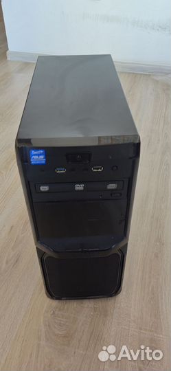 Материнская плата, с корпусом