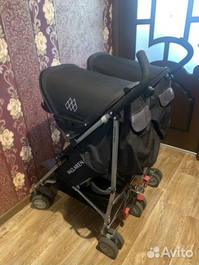 Коляска для двойни Maclaren Twin Triumph