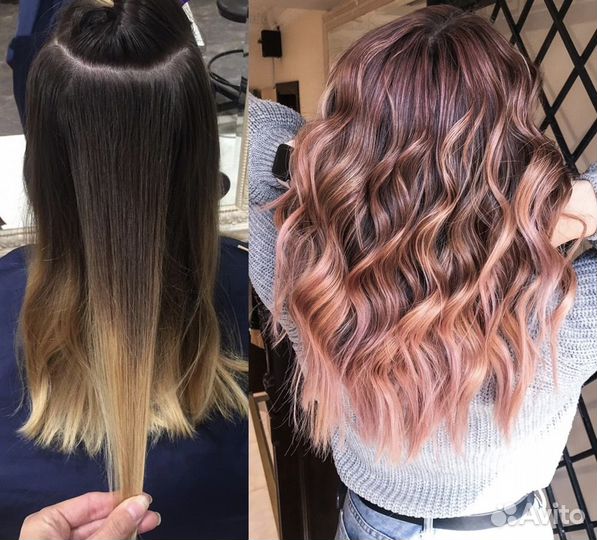 Окрашивание волос любой сложности