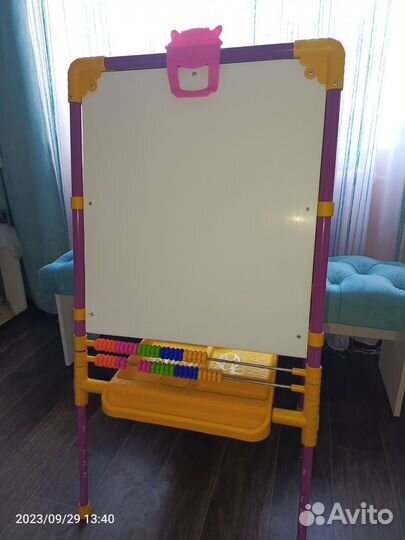 Мольберт детский двухсторонний