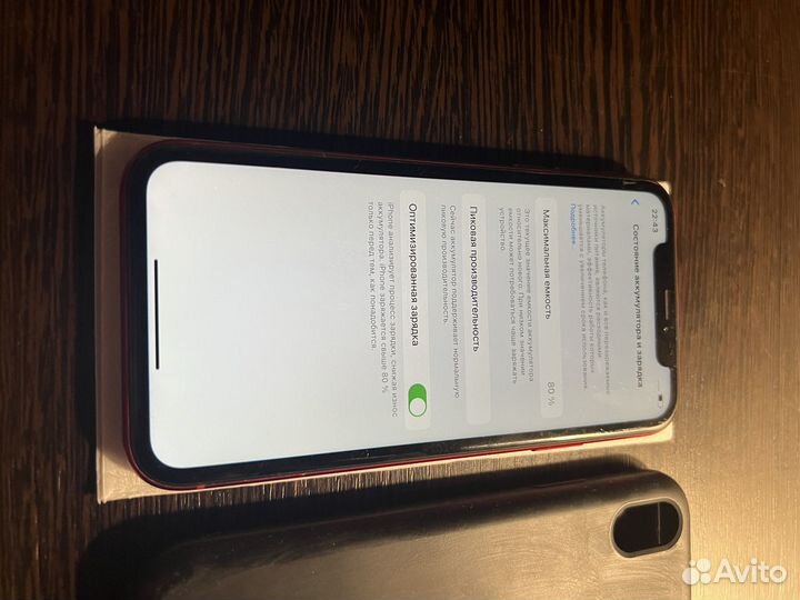 Телефон iPhone XR 64gb RED