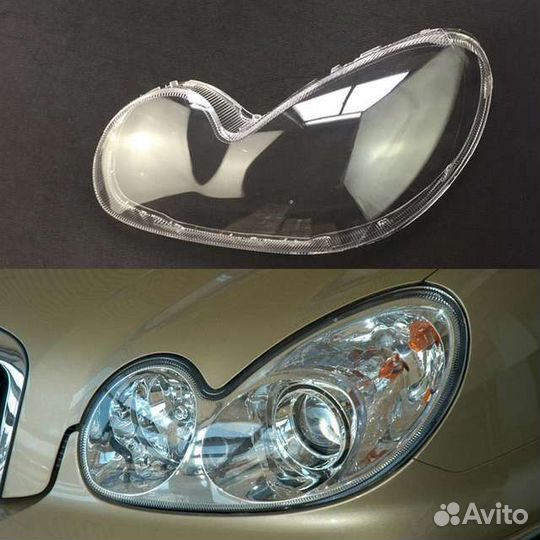 Стёкла фар Hyundai Sonata 4 тагаз 2001 - 2012