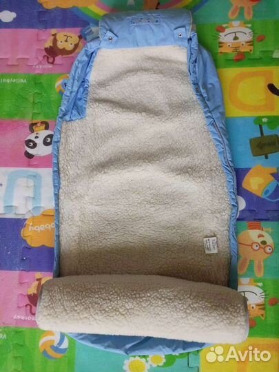 Зимний конверт в коляску