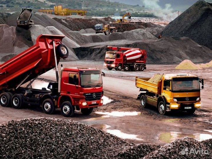 Щебень \ Песок \ Земля гранитный для строительства