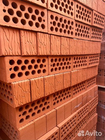 Кирпич керамический рядовой полуторный