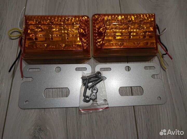 Фонарь Газель габаритный желтый