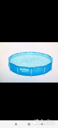 Каркасный бассейн интекс бу