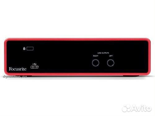 Focusrite Scarlett 2i2 3rd Gen аудио интерфейс USB