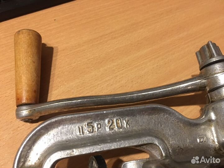 Мясорубка ручная СССР,чугун