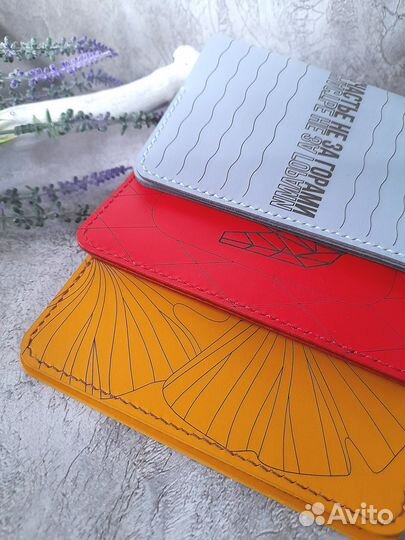 Обложки для паспорта из натуральной кожи