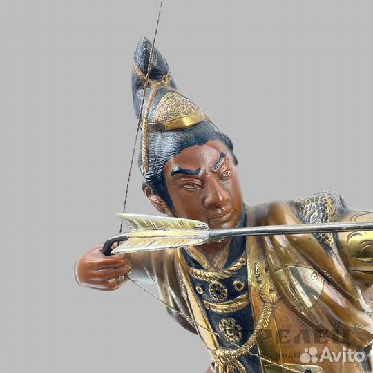 Статуэтка «Лучник». Япония, эпоха Мэйдзи (1868 - 1