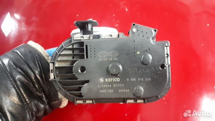 Дроссельная заслонка hyundai solaris kia rio G4FC