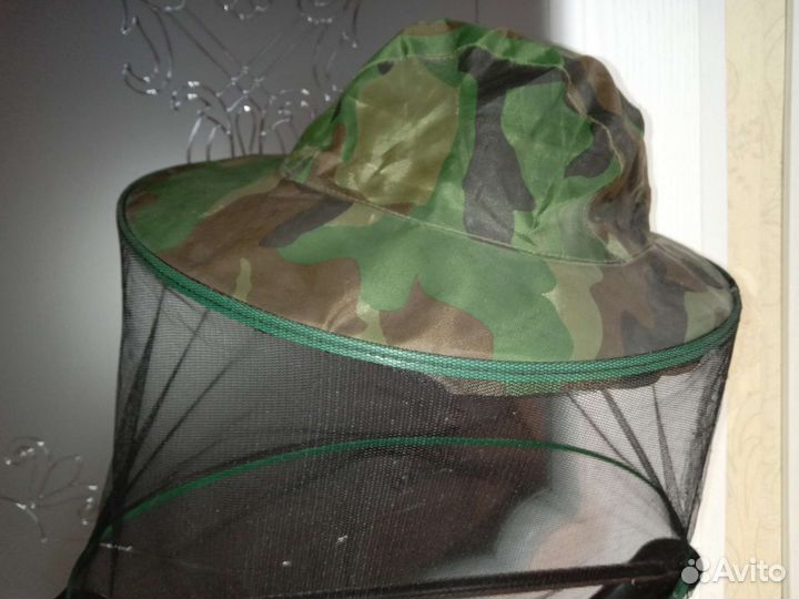 Шляпа с москитной сеткой