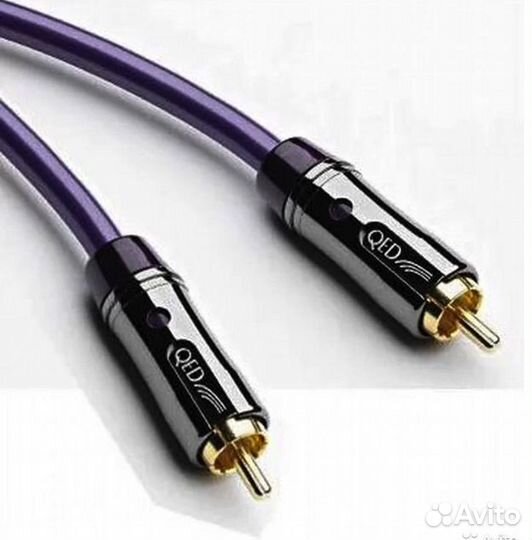 QED Performance коаксиал RCA 1m. Медь 99,999 OFC
