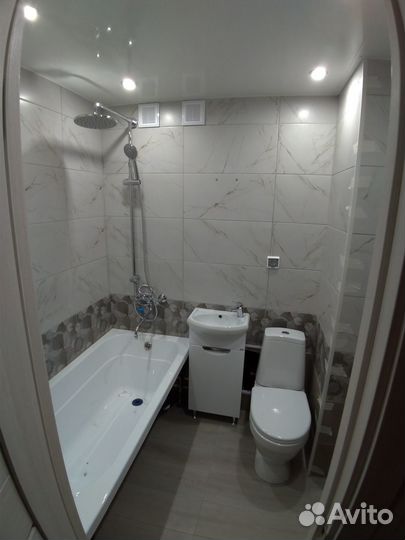 Ремонт ванной под ключ. Плиточные работы