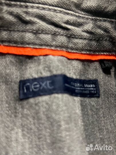 Джинсовая рубашка Next 110 см