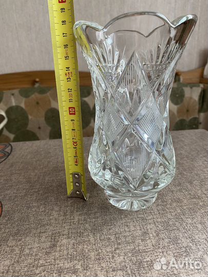 Хрустальная ваза